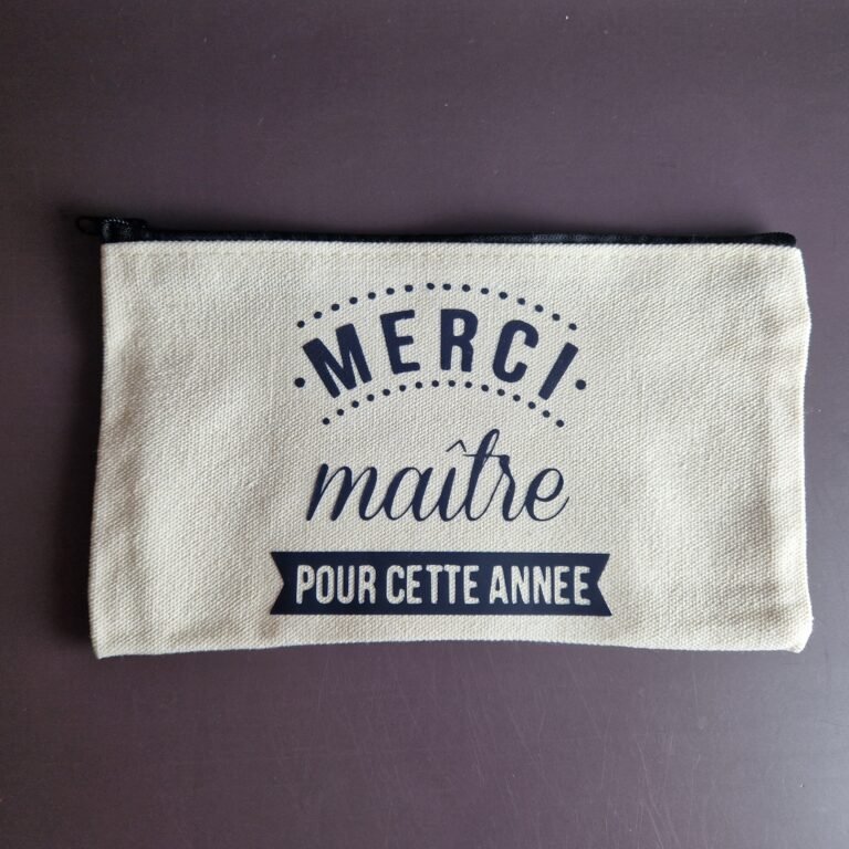 Pochette – Merci maître