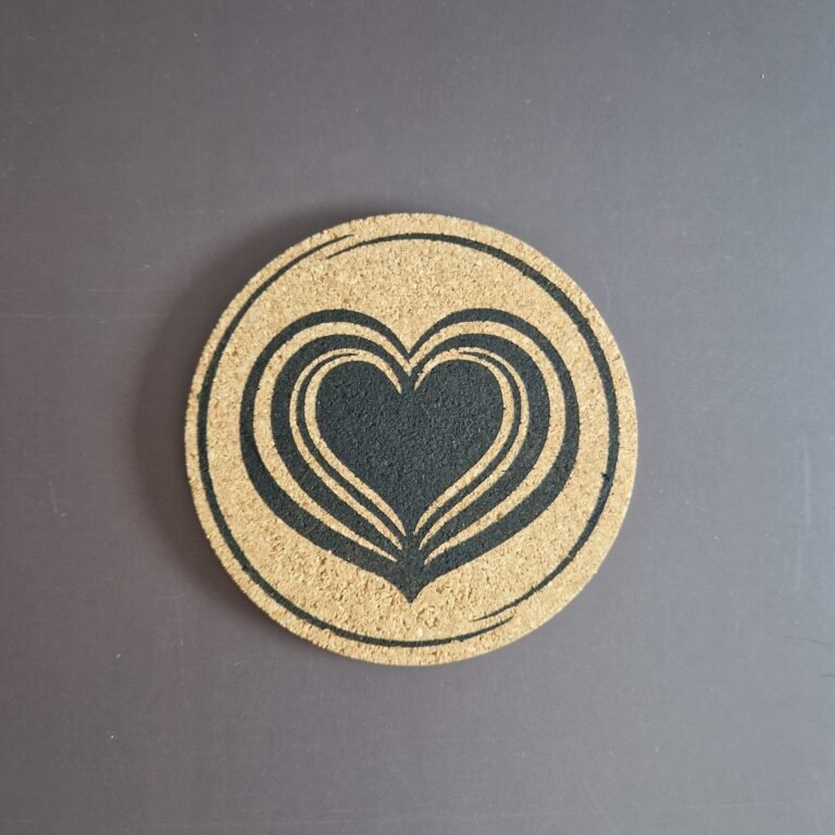 Sous verre – Coeur 2