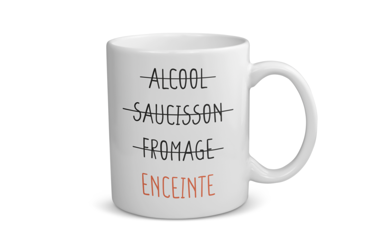 Mug céramique | Alcool, saucisson, fromage, enceinte