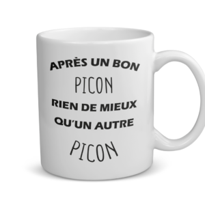 Mug céramique | Après un bon picon rien de mieux qu'un autre picon