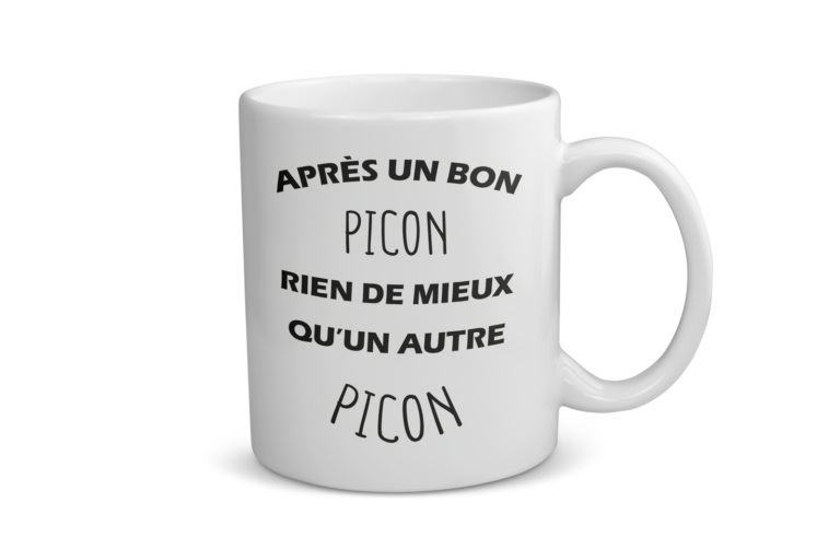 Mug céramique | Après un bon picon rien de mieux qu&rsquo;un autre picon