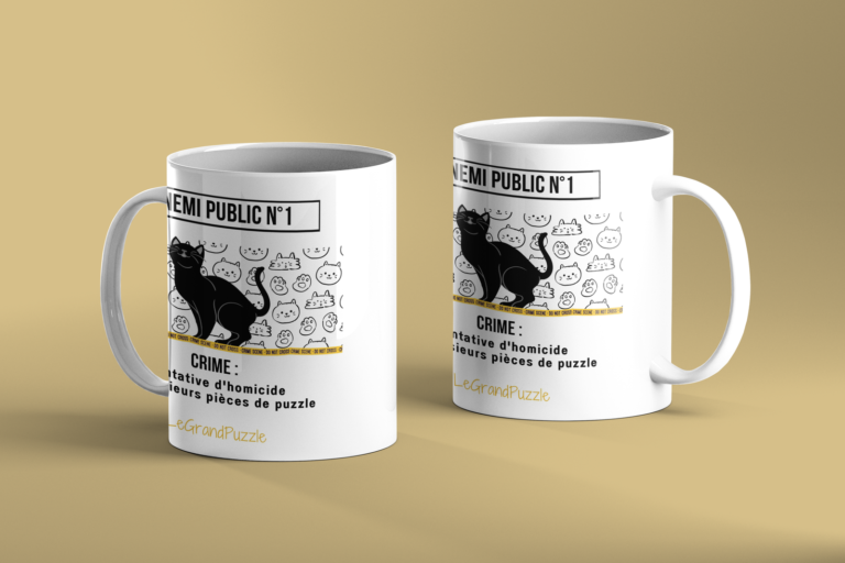 Mug céramique | Ennemi public n°1