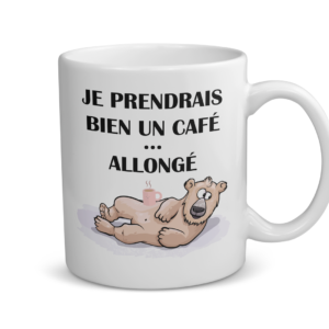Mug céramique | Je prendrais bien un café allongé
