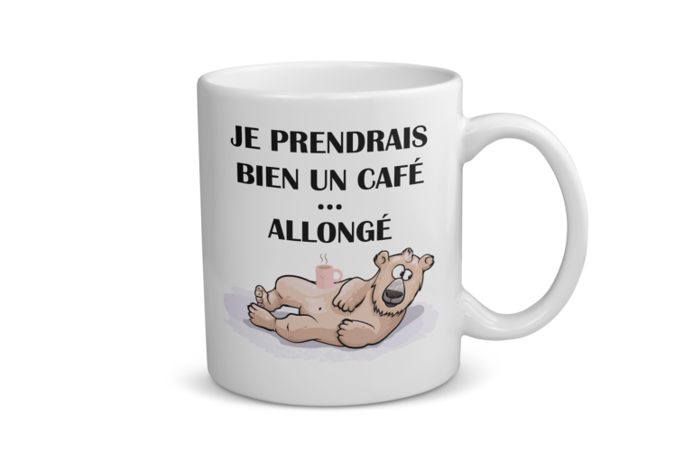 Mug céramique | Je prendrais bien un café allongé