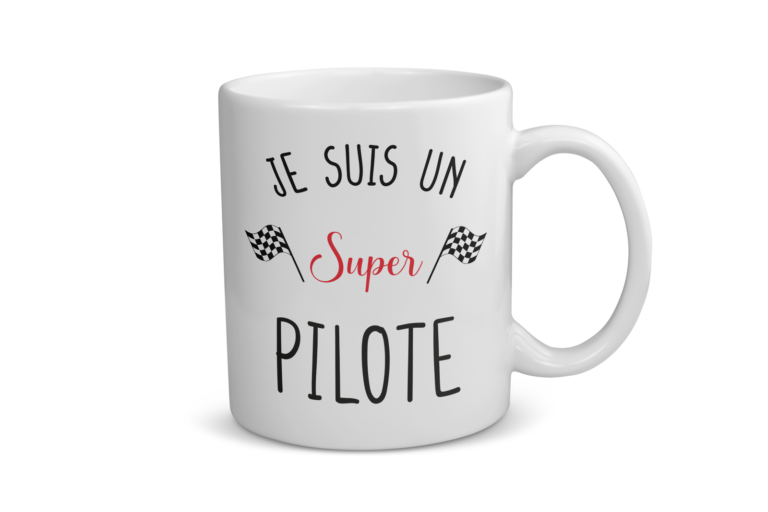 Mug céramique | Je suis un super pilote