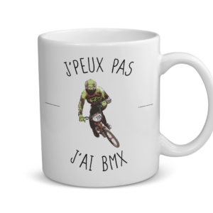 Mug céramique | J’peux pas j’ai BMX