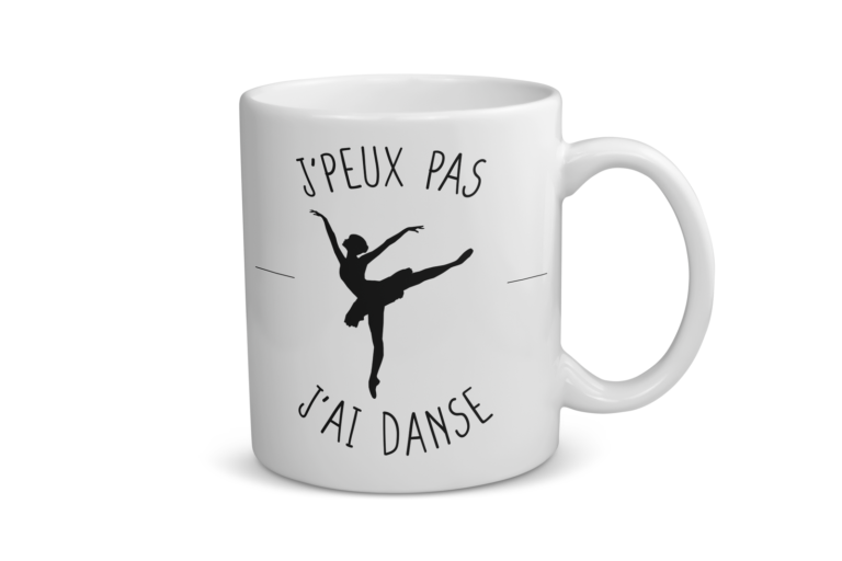 Mug céramique | J&rsquo;peux pas j&rsquo;ai danse