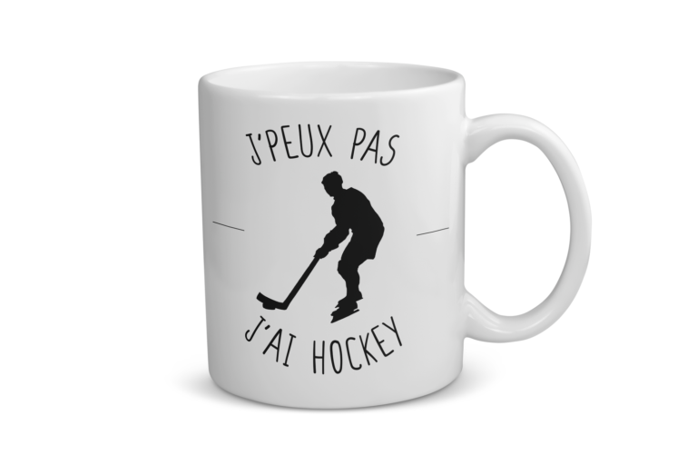 Mug céramique | J’peux pas j’ai hockey