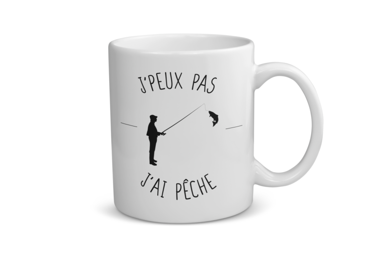 Mug céramique | J&rsquo;peux pas j&rsquo;ai pêche