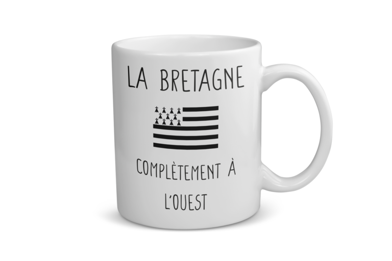Mug céramique | La bretagne complètement à l&rsquo;ouest
