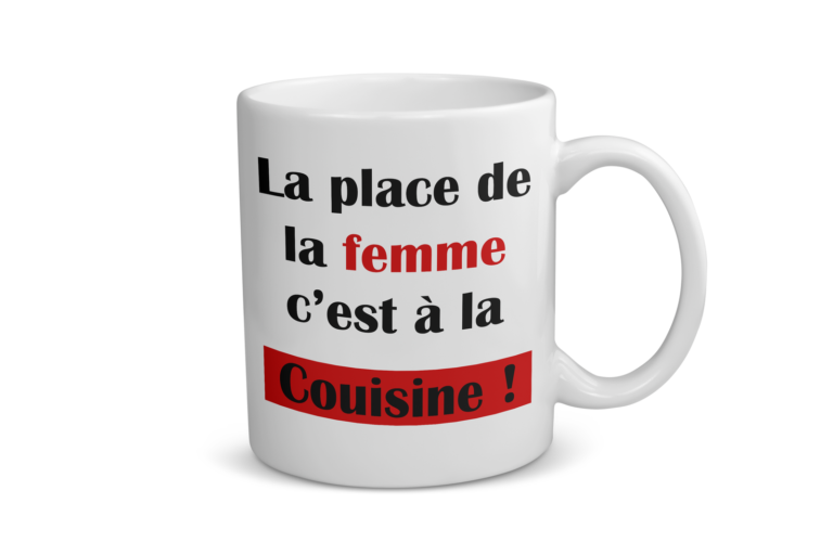Mug céramique | La place de la femme c’est à la couisine