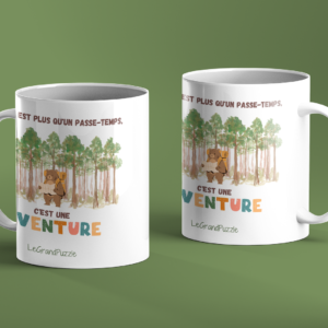 Mug céramique | Le puzzle est plus qu’un passe temps