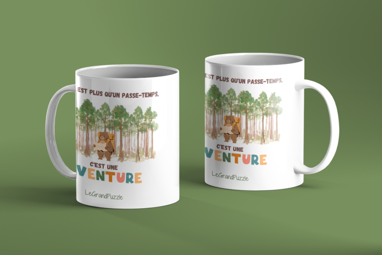 Mug céramique | Le puzzle est plus qu’un passe temps
