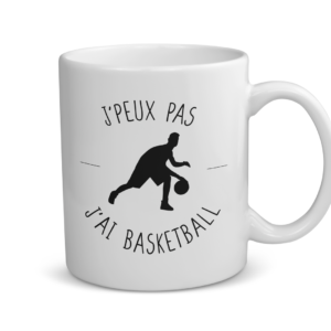 Mug céramique | J'peux pas j'ai basketball
