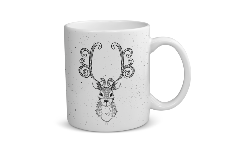 Mug céramique | Renne de Noël