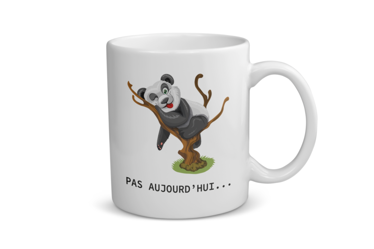 Mug céramique | Panda pas aujourd&rsquo;hui