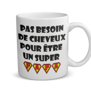 Mug céramique | Pas besoin de cheveux