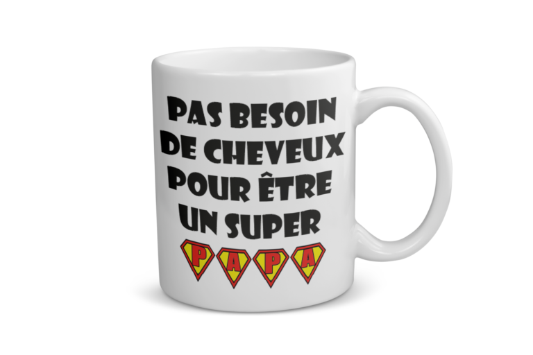 Mug céramique | Pas besoin de cheveux