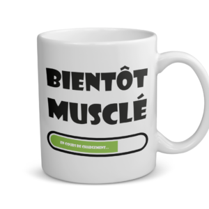 Mug céramique | Bientôt musclé