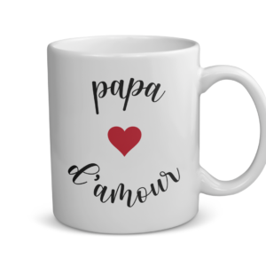 Mug céramique | Papa d'amour