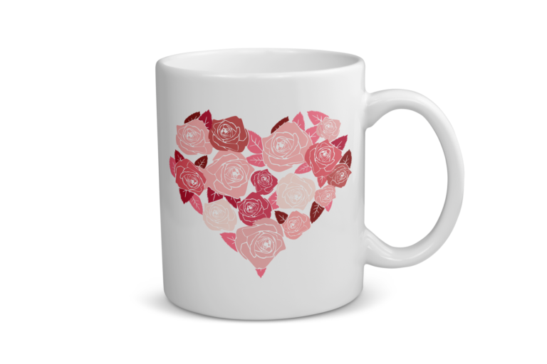 Mug céramique | Roses